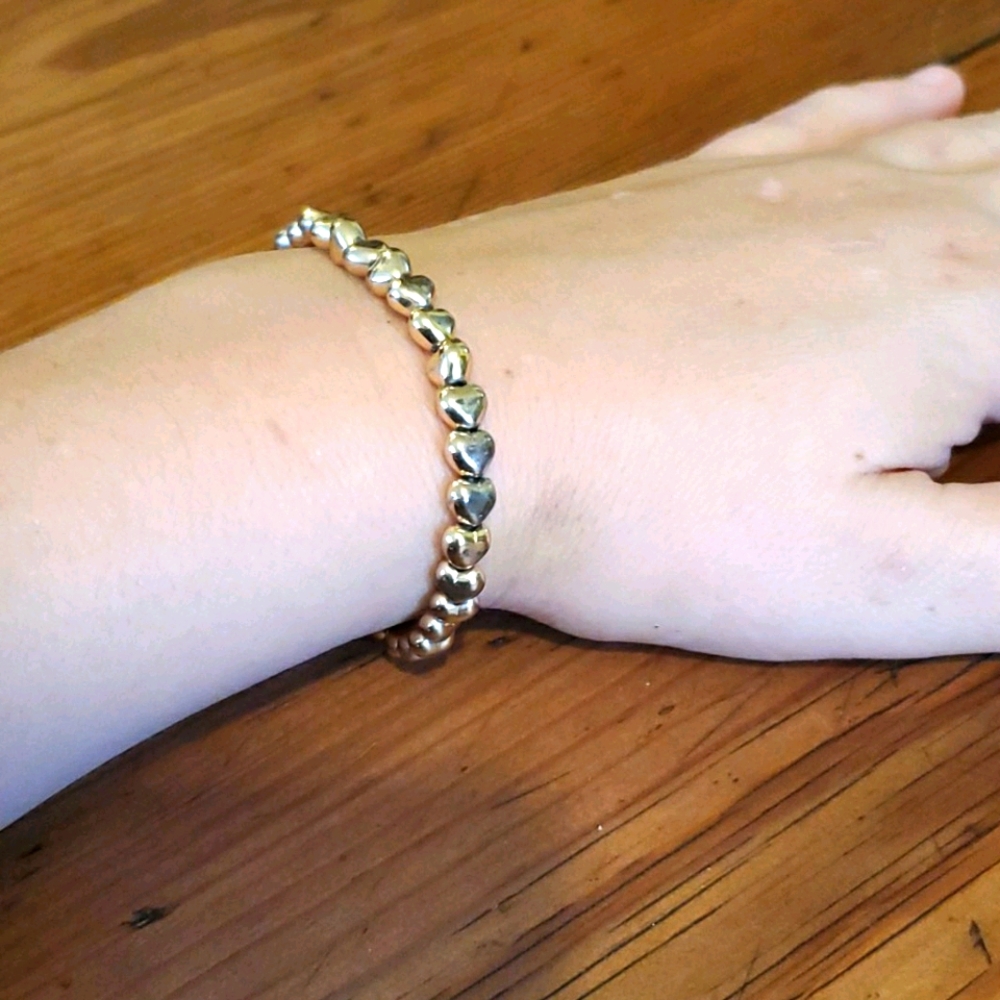 Golden Heart Bracelet
